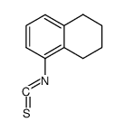5,6,7,8-tetrahydro-[1]naphthyl isothiocyanate结构式