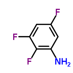 2,3,5-Trifluoroaniline structure