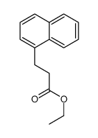 ethyl 3-naphthalen-1-ylpropanoate结构式