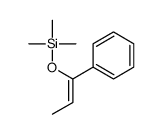 trimethyl(1-phenylprop-1-enoxy)silane Structure