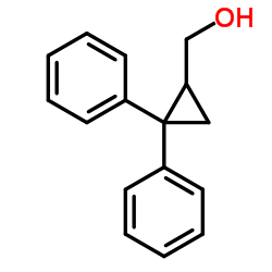 (2,2-Diphenylcyclopropyl)methanol结构式
