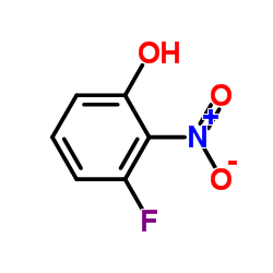 3-氟-2-硝基苯酚结构式