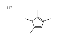 lithium,1,2,3,4-tetramethylcyclopenta-1,3-diene结构式
