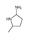 2-Pyrrolidinamine,5-methyl-(9CI)结构式