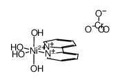 nickel(II) 2,2'-bipyridinetetraaquachromate Structure