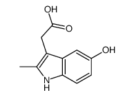 O-去甲基-N-去氯苯甲酰吲哚美辛结构式