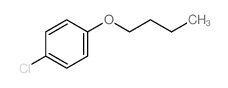 1-butoxy-4-chloro-benzene结构式