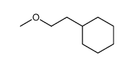 (2-methoxyethyl)cyclohexane Structure