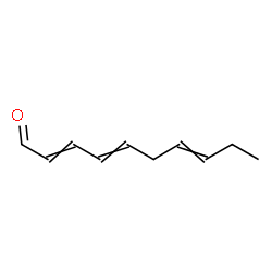 2,4,7-decatrien-1-al结构式