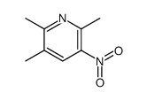 2,3,6-trimethyl-5-nitropyridine结构式