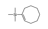 cycloocten-1-yl(trimethyl)silane结构式