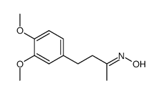 4-(3,4-dimethoxy-phenyl)-butan-2-one oxime结构式