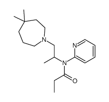 N-[1-(4,4-dimethylazepan-1-yl)propan-2-yl]-N-pyridin-2-ylpropanamide Structure