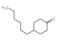 4-hexylcyclohexanone Structure
