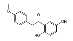 1-(2,5-dihydroxyphenyl)-2-(4-methoxyphenyl)ethanone Structure