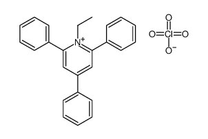 1-ethyl-2,4,6-triphenylpyridin-1-ium,perchlorate Structure