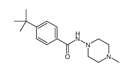 4-tert-butyl-N-(4-methylpiperazin-1-yl)benzamide Structure