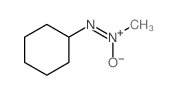 Diazene, cyclohexylmethyl-,2-oxide, (E)- (9CI) Structure