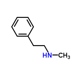 N-甲基-beta-苯乙胺结构式