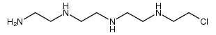 N1-(2-aminoethyl)-N2-(2-((2-chloroethyl)amino)ethyl)ethane-1,2-diamine Structure