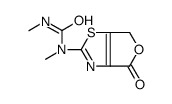 1,3-dimethyl-1-(4-oxo-6H-furo[3,4-d][1,3]thiazol-2-yl)urea结构式