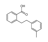 2-[2-(3-methylphenyl)ethyl]benzoic acid结构式