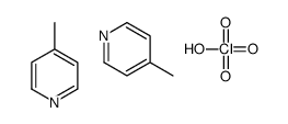4-methylpyridine,perchloric acid Structure