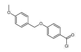 4-[(4-methoxyphenyl)methoxy]benzoyl chloride结构式