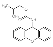 Carbamic acid,9H-xanthen-9-yl-, 2-methylpropyl ester (9CI) picture