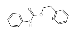 2-pyridin-2-ylethyl N-phenylcarbamate Structure