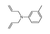 N,N-diallyl-3-methylaniline Structure