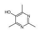 2,4,6-三甲基-5-羟基嘧啶(6ci,9ci)结构式