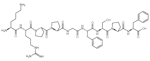 Lys- [Des-Arg9] Bradykinin Structure