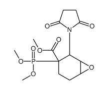 methyl 4-dimethoxyphosphoryl-5-(2,5-dioxopyrrolidin-1-yl)-7-oxabicyclo[4.1.0]heptane-4-carboxylate结构式
