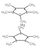 二(五甲基环戊二烯基)镁结构式