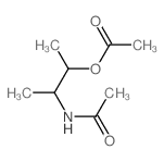 Acetamide,N-[2-(acetyloxy)-1-methylpropyl]- Structure
