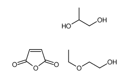 2-ethoxyethanol,furan-2,5-dione,propane-1,2-diol结构式