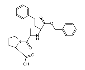 (2S)-1-[(2S)-2-[[(2S)-1-oxo-4-phenyl-1-phenylmethoxybutan-2-yl]amino]propanoyl]pyrrolidine-2-carboxylic acid Structure