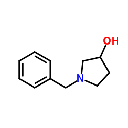 N-苄基-3-吡咯烷醇结构式