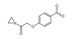 1-(aziridin-1-yl)-2-(4-nitrophenoxy)ethanone结构式