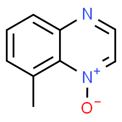 Quinoxaline,5-methyl-,4-oxide Structure