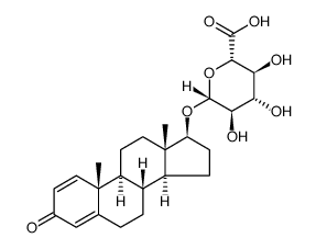 17β-Boldenone Glucuronide structure