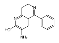 3-amino-5-phenyl-7,8-dihydro-1H-1,6-naphthyridin-2-one Structure