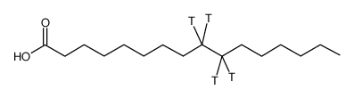 palmitic acid, [9,10-3h(n)] Structure