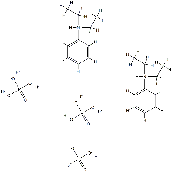 bis(N,N-diethylanilinium) heptahydrogen triphosphate结构式