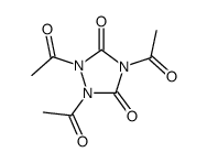 triacetyl-[1,2,4]triazolidine-3,5-dione Structure