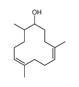 2,6,10-trimethyl-5,9-cyclododecadien-1-ol Structure