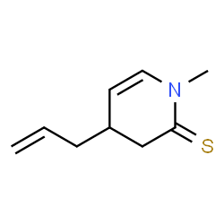 2(1H)-Pyridinethione,3,4-dihydro-1-methyl-4-(2-propen-1-yl)-结构式