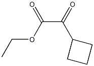 ethyl 2-cyclobutyl-2-oxoacetate结构式