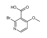 2-bromo-4-methoxypyridine-3-carboxylic acid Structure